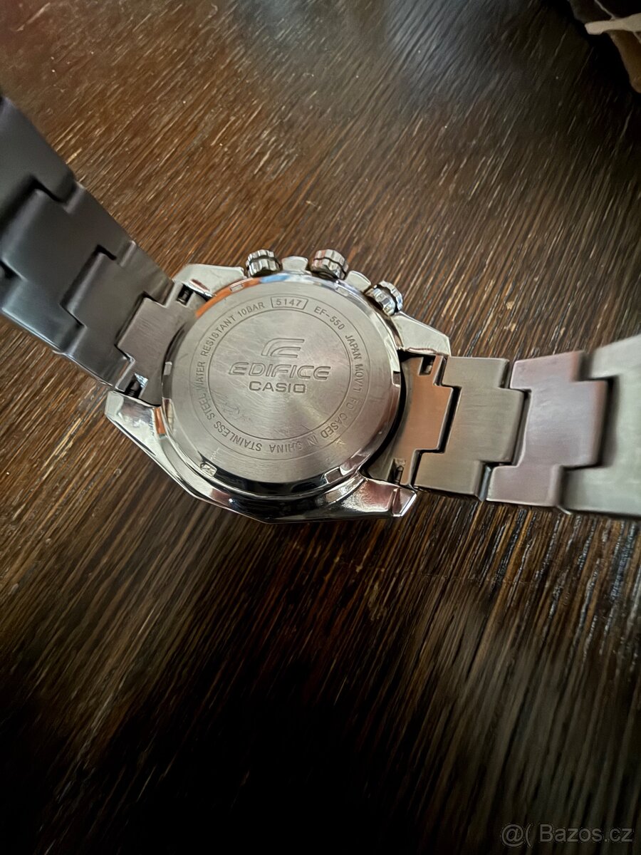 Nošené Hodinky Casio EF-550RBSP-1AV. - 4
