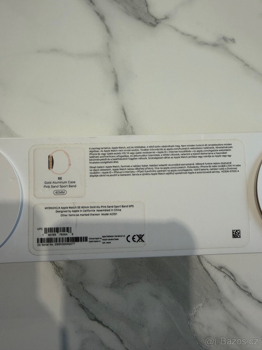 Apple Watch SE 40mm Gold Alu Pink - 4