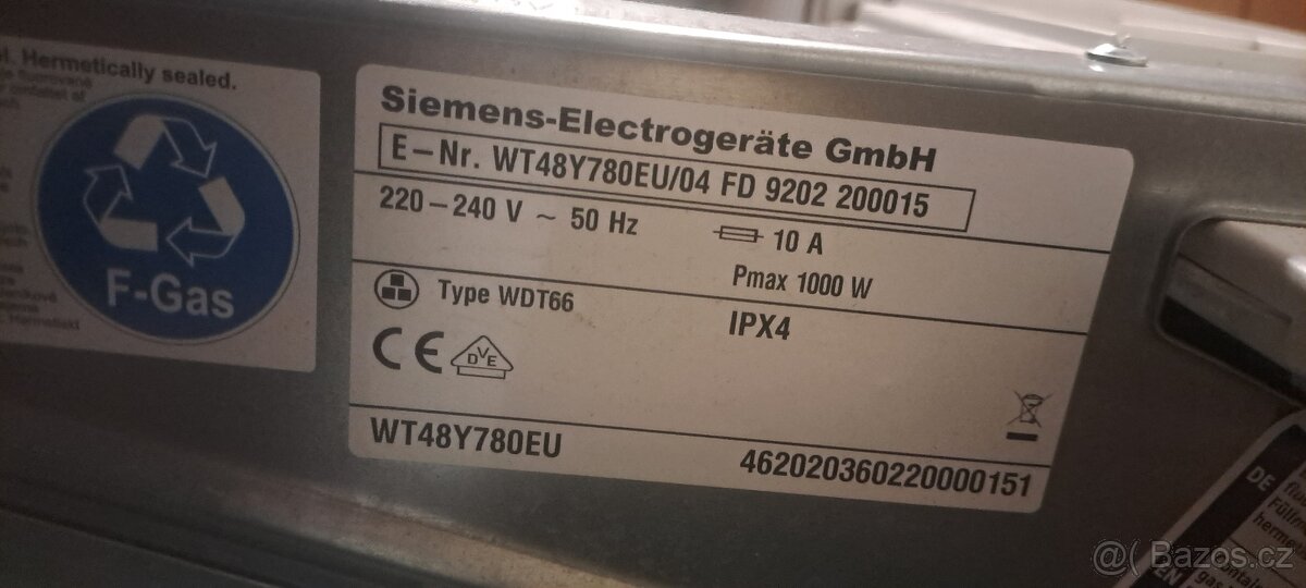 Sušička Siemens WT48Y780EU - 4