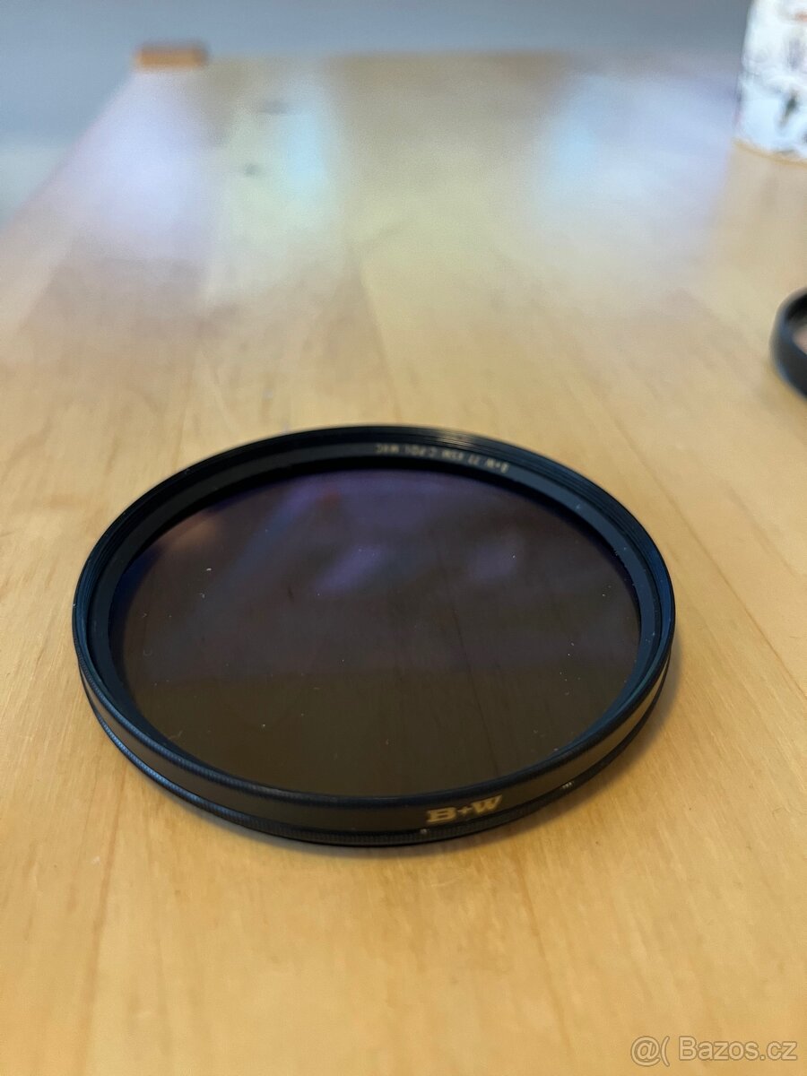 Filtry 77 mm - Canon UV a B+W C-POL MRC KSM - 4
