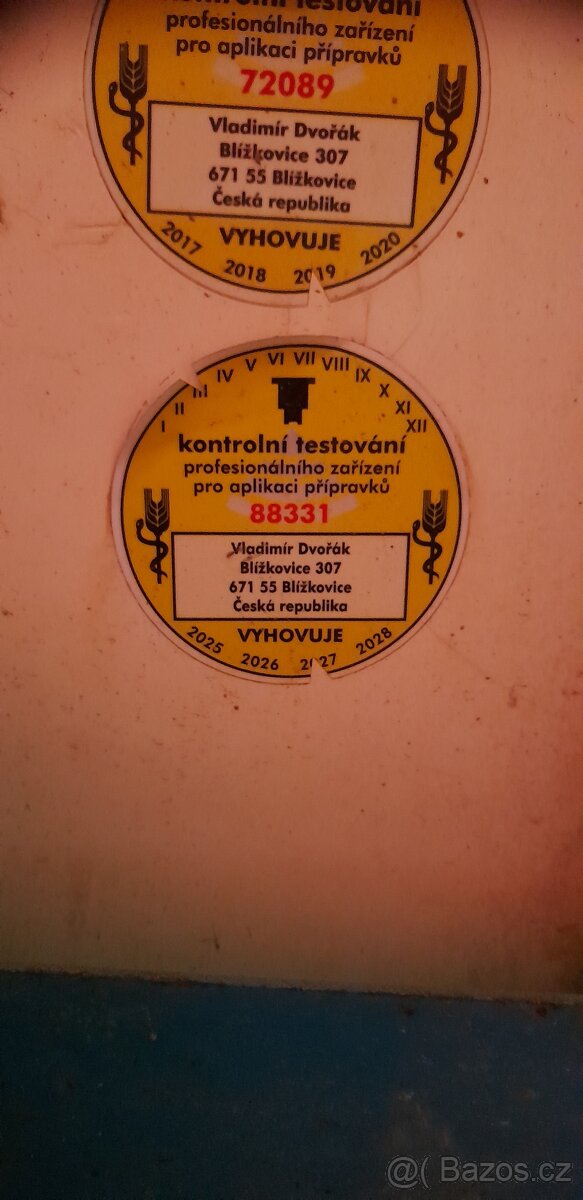 Postřikovač MAMUT 4000 - 4