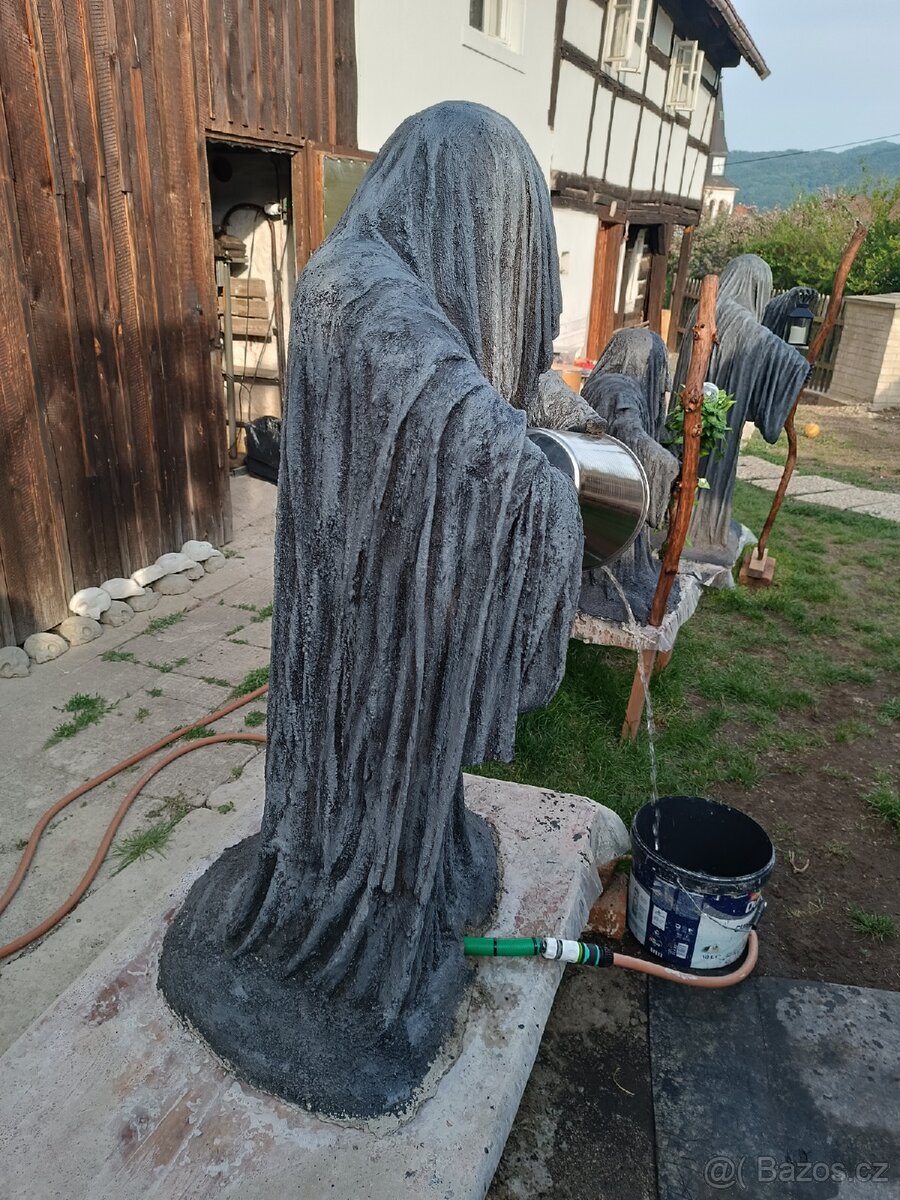 Zahradní dekorace fontána socha - 4