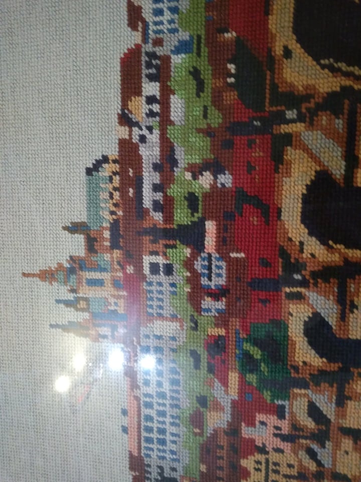 Ručně vyšívaný obraz - 4