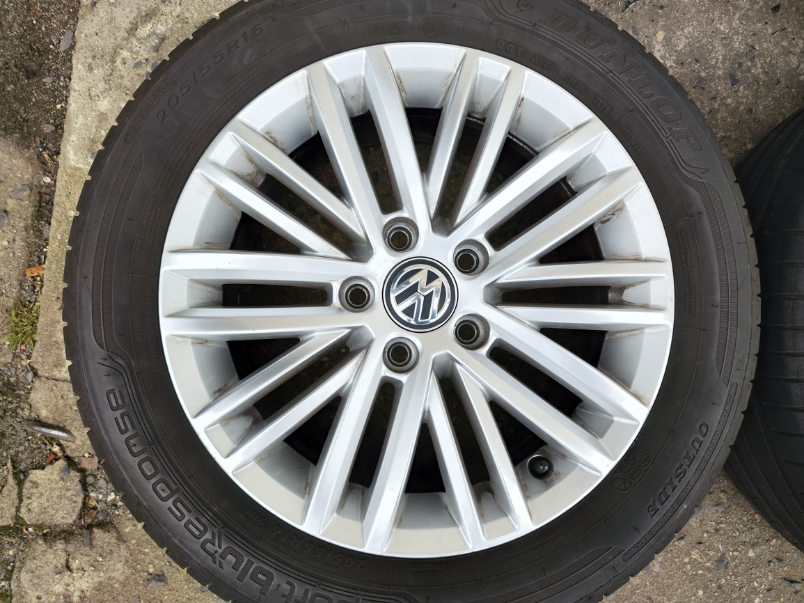 16"letní alu sada Fortaleza 5x112 origo VW Golf 7 Variant - 4