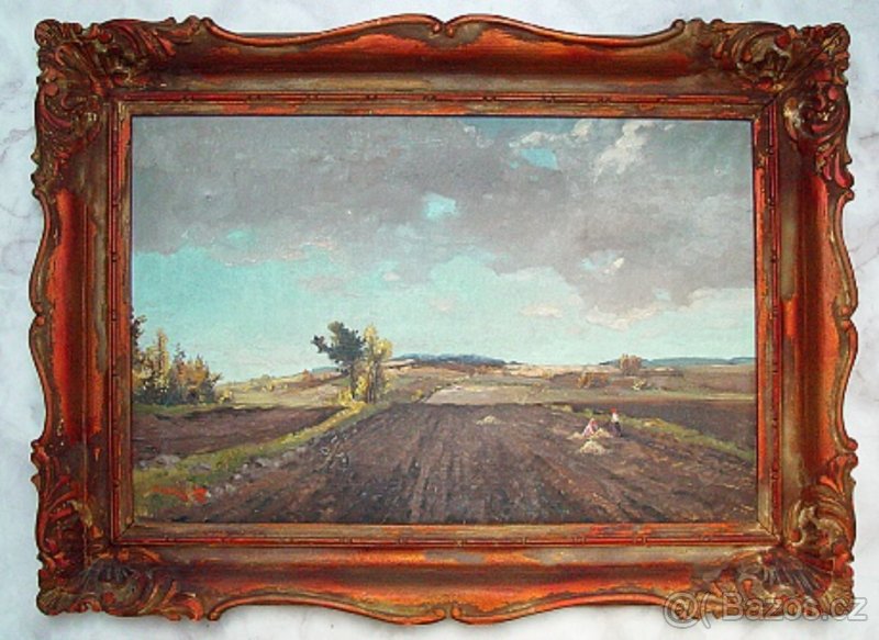 J. Hurt, Dvořák, K. Pleticha - obrazy olej - 4