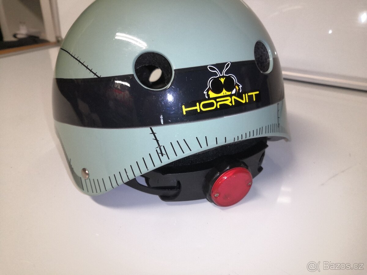 Dětská přilba s blikačkou - velikost S 48 - 53 cm - 4