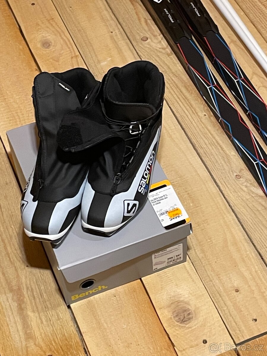 Běžky Sporten,boty Salomon 43,1/3,hole,téměř nové. - 4