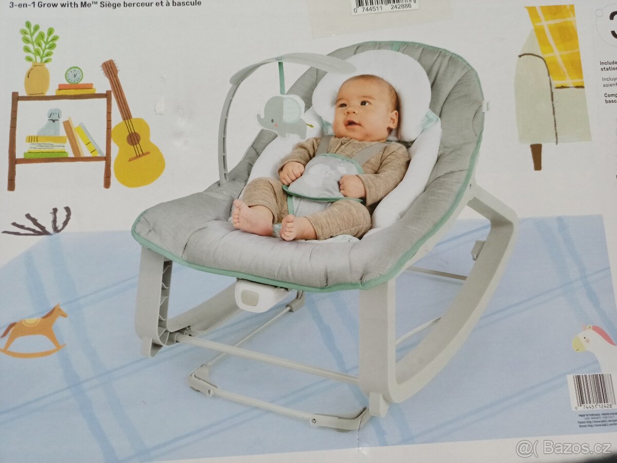 Houpací a vibrační lehátko Ingenuity - 4