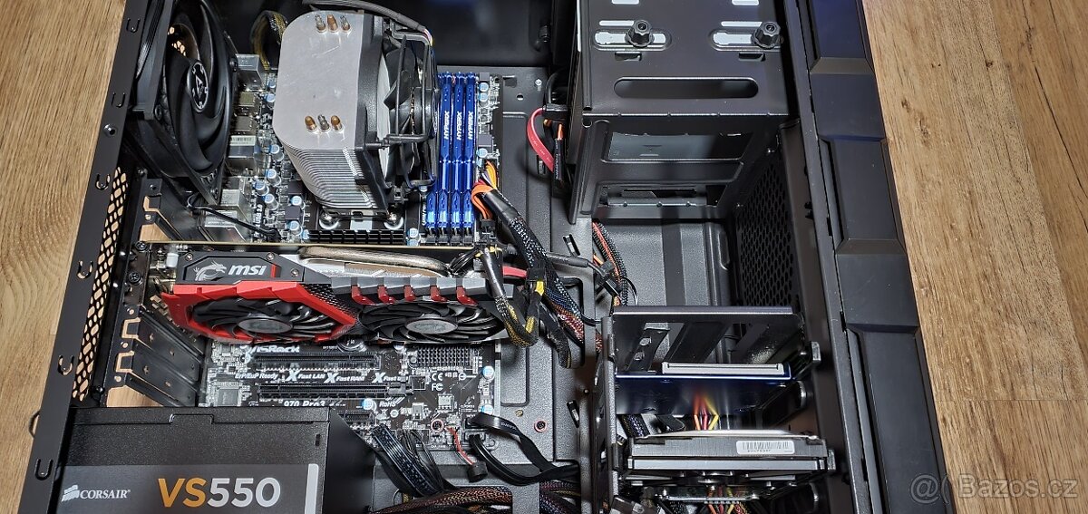 PC ASRock 970Pro3 s FX-4300 3,8 GHz/RAM 16 GB/GTX 1050/Win11 - 4