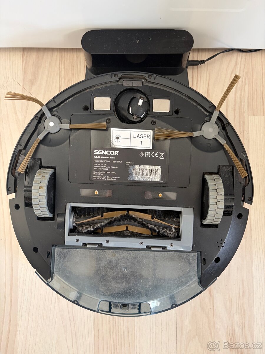 🤖 Robotický vysavač SENCOR SRV 9150WH (laser) + mop - 4