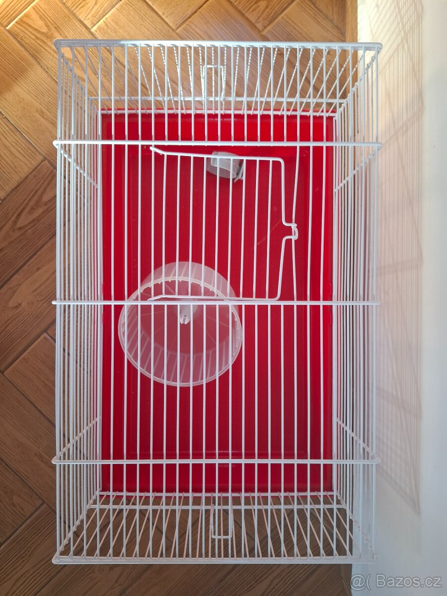 Prodám klec s kolotočem pro křečka - 4
