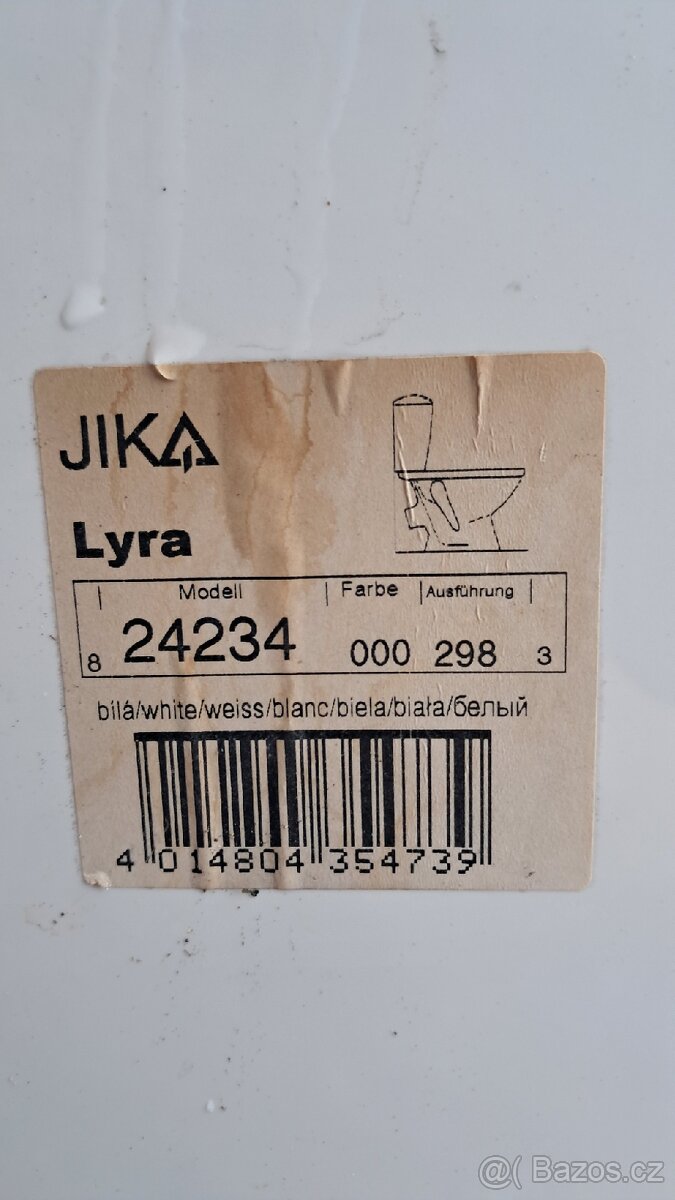 Záchodová mísa WC - JIKA Lyra - 4