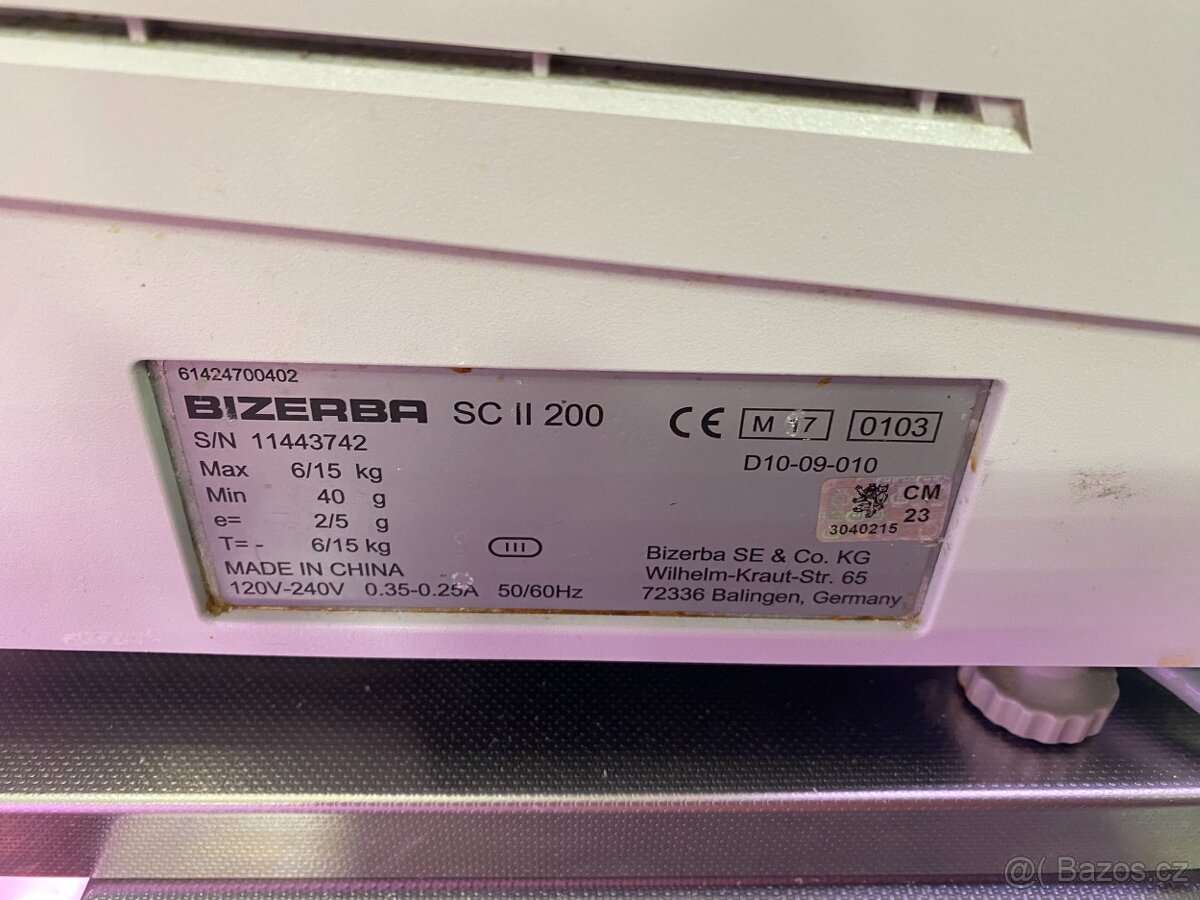 Pultová váha Bizerba BC II - 4