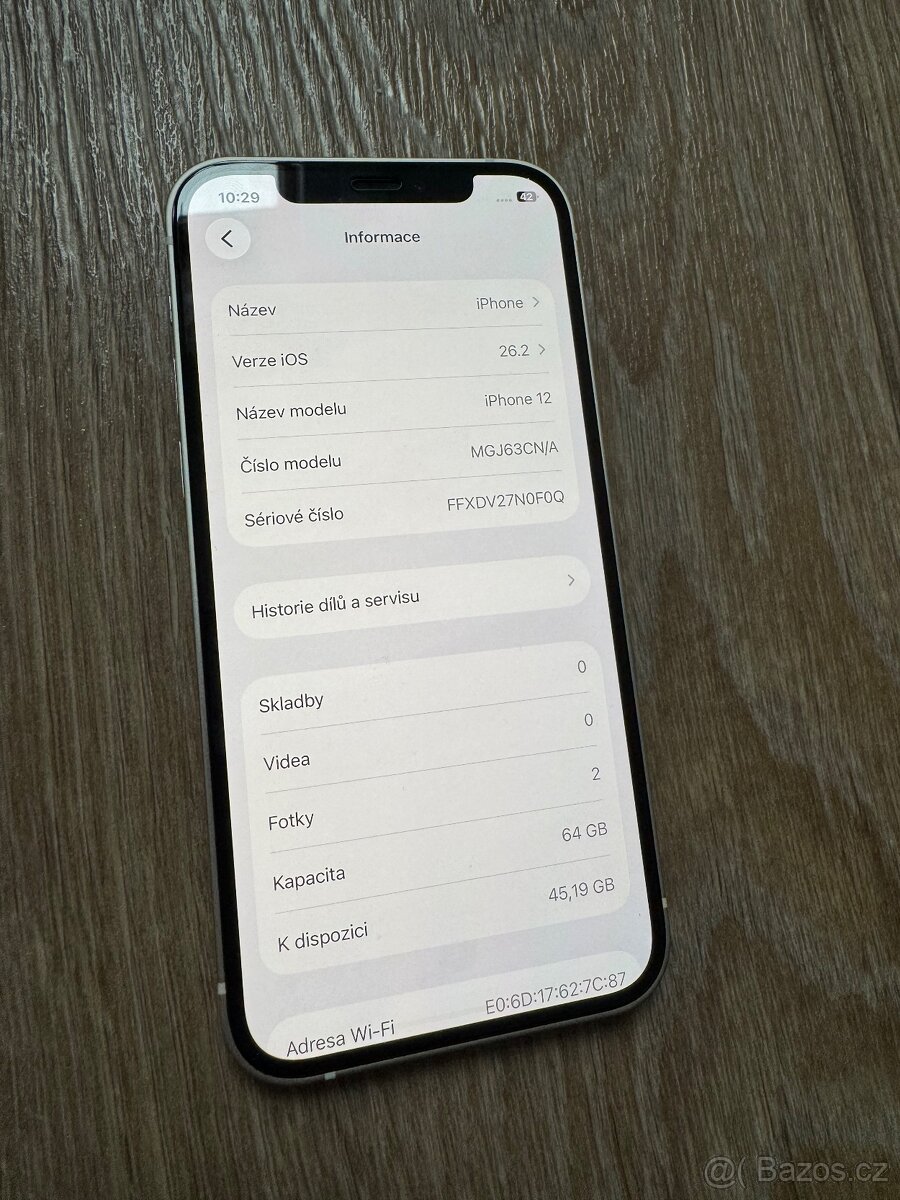 Apple iPhone 12 64GB Bílý - 4