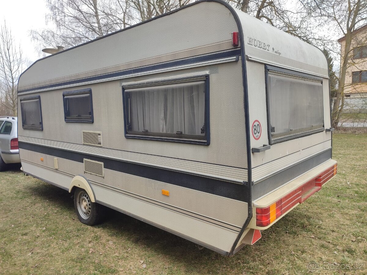 Hobby 490, pěkný suchý karavan - 4