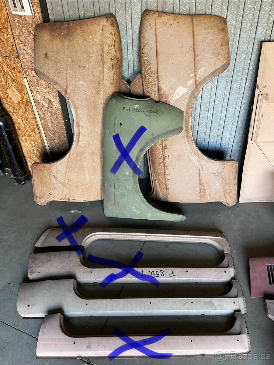 Fiat 850 plechy - 4