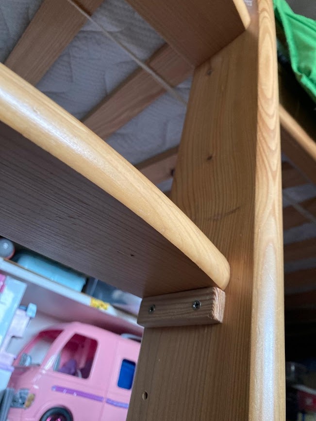 Prodám dětskou vyvýšenou postel - 4
