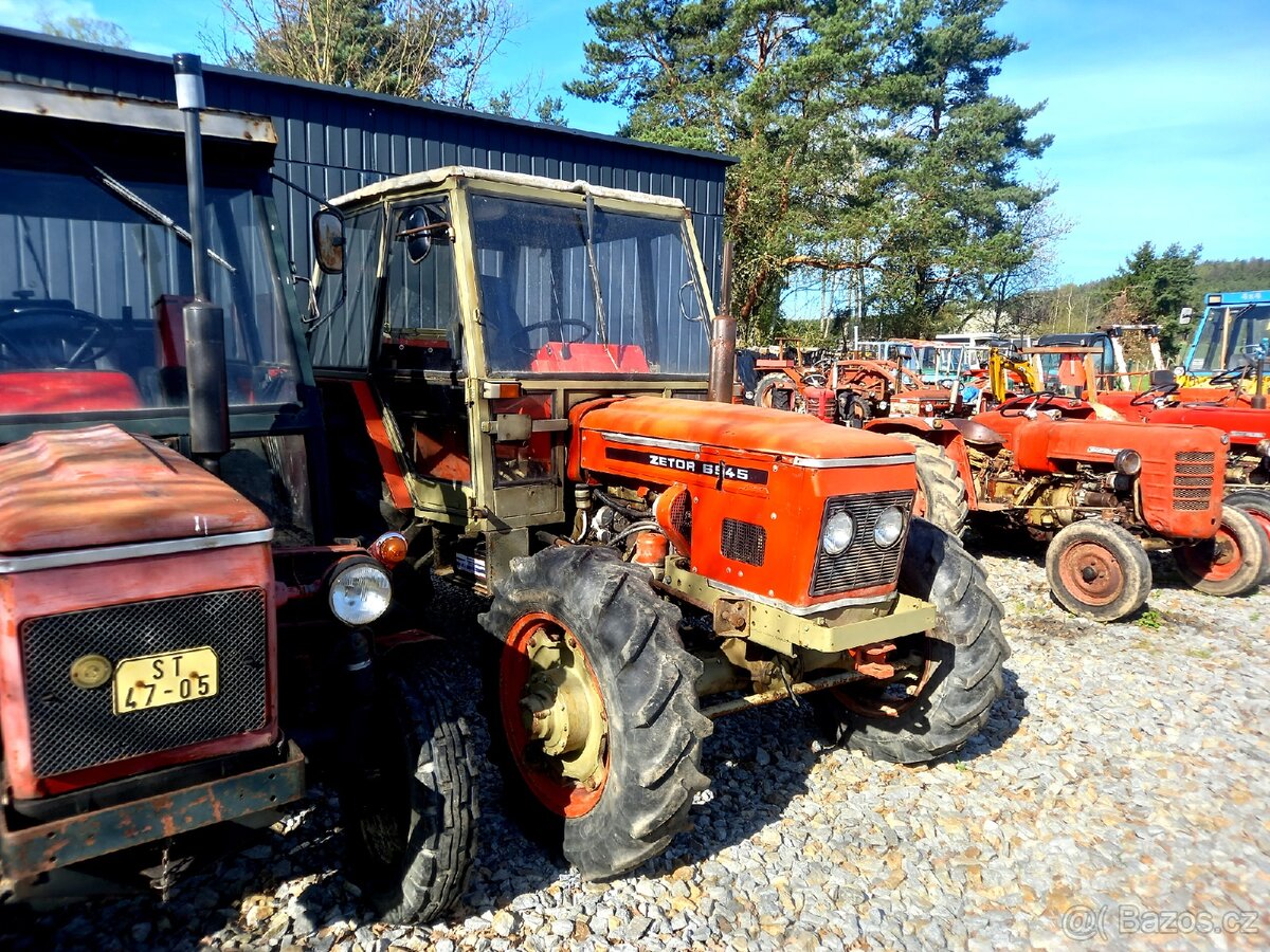 Zetor 6945, původní stav, platné Tp, plně funkční - 4