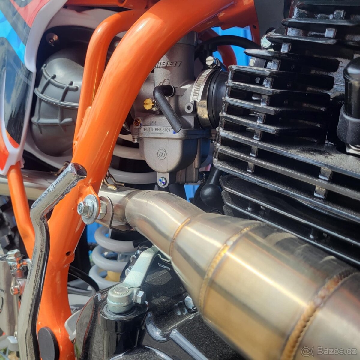 Pitbike APAQ PRO MAX 300cc E-START + svetlo - 4