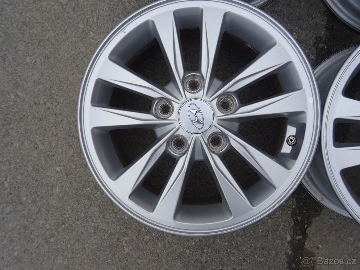 Alu disky origo Hyundai, 15", 5x114.3, ET 46, šířka 6J - 4