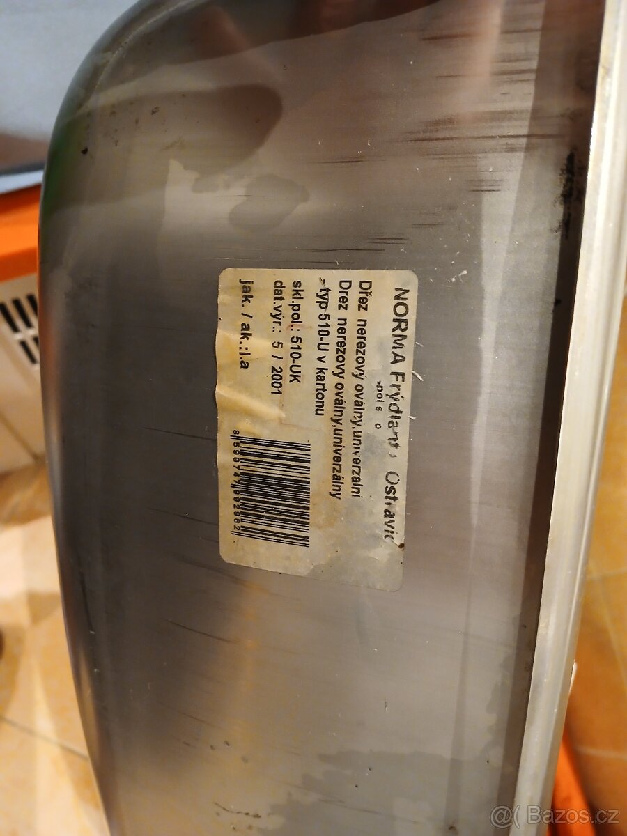 Retro nerezový dřez - 4