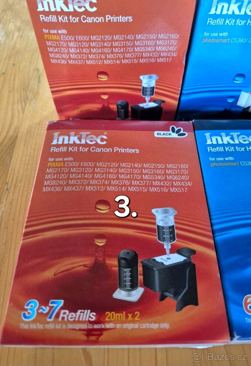 Doplňovací sady pro HP a CANON - 4