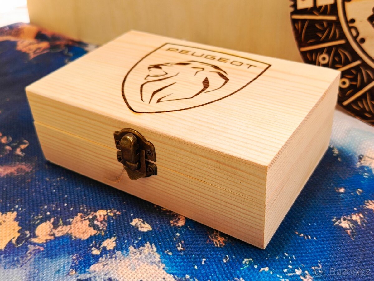 Dřevěná krabička Peugeot - 4
