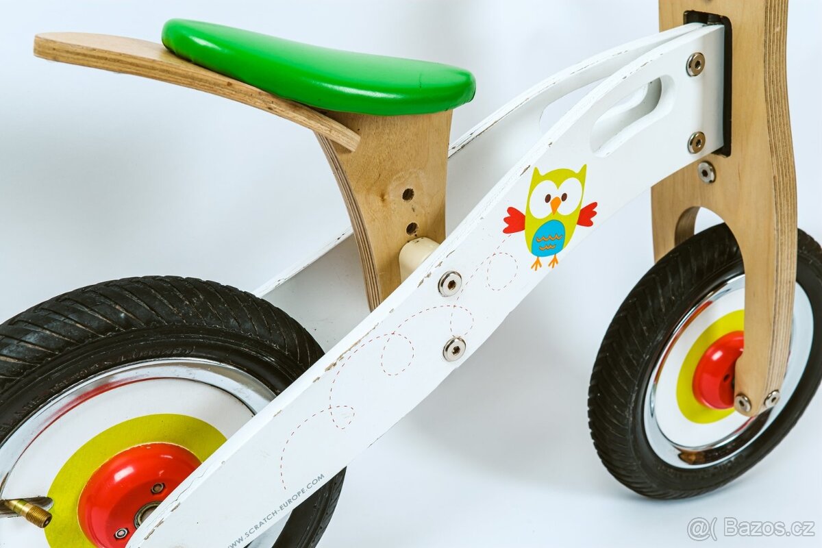 Dřevěné odrážedlo Sovička - 4