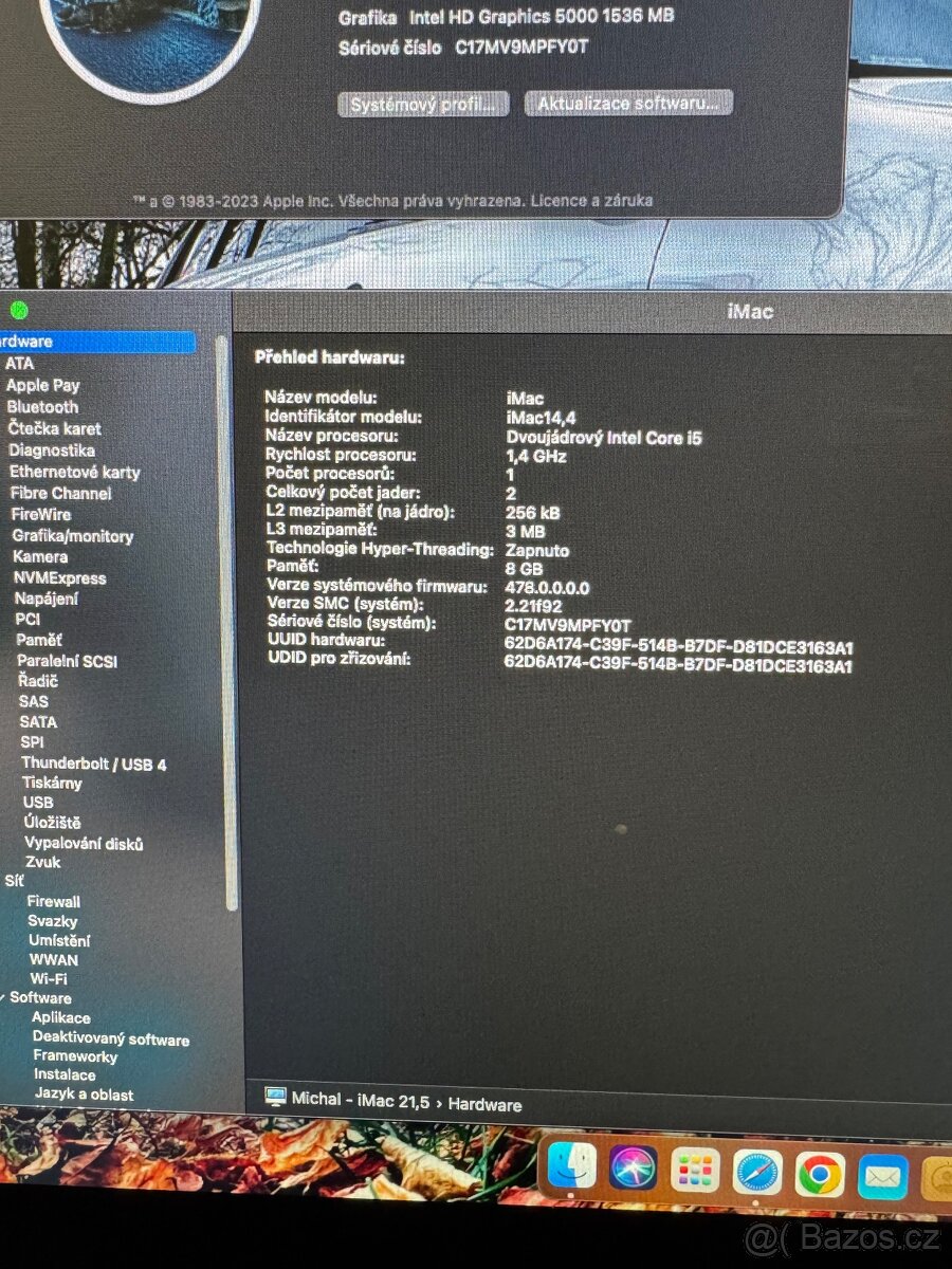 Apple iMac 21,5 mid2014 1T SSD disk - 4