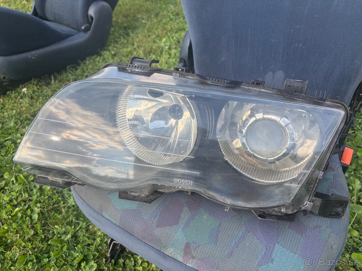 Leve přední světlo bmw e46 - 4