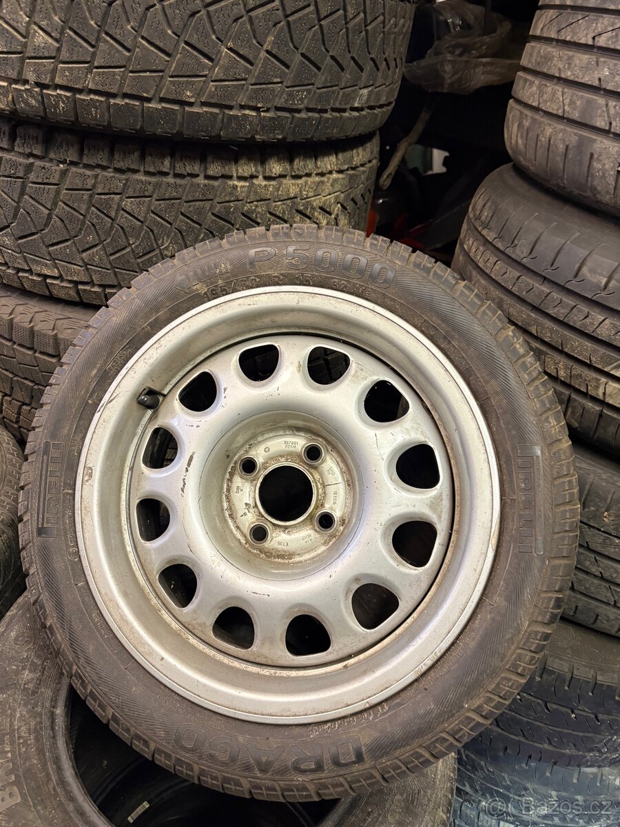 originál vw plechy 4x100 r15 - 4