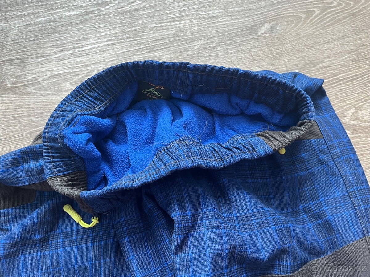 Zateplené kalhoty, vel. 146 - 4