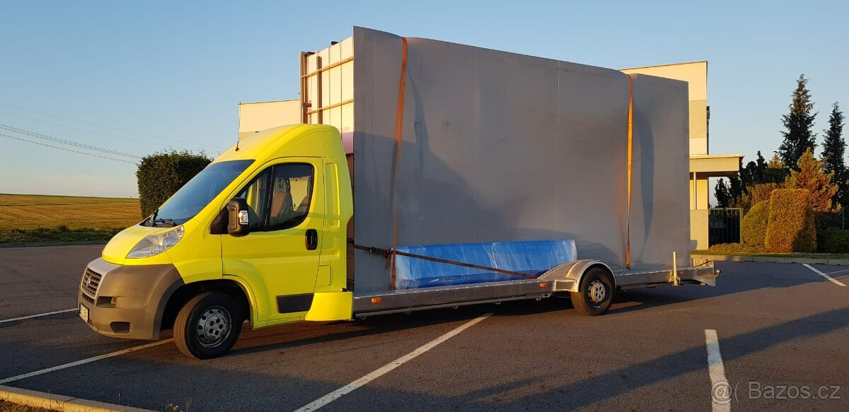 Fiat Ducato na přepravu bazénů 23cm výška ložné plochy - 4