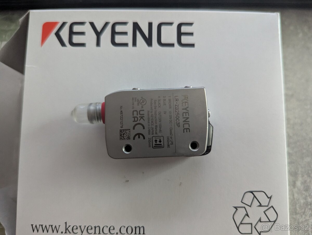 laserových senzorů CMOS s integrovaným zesilovačem LR-ZB250C - 4