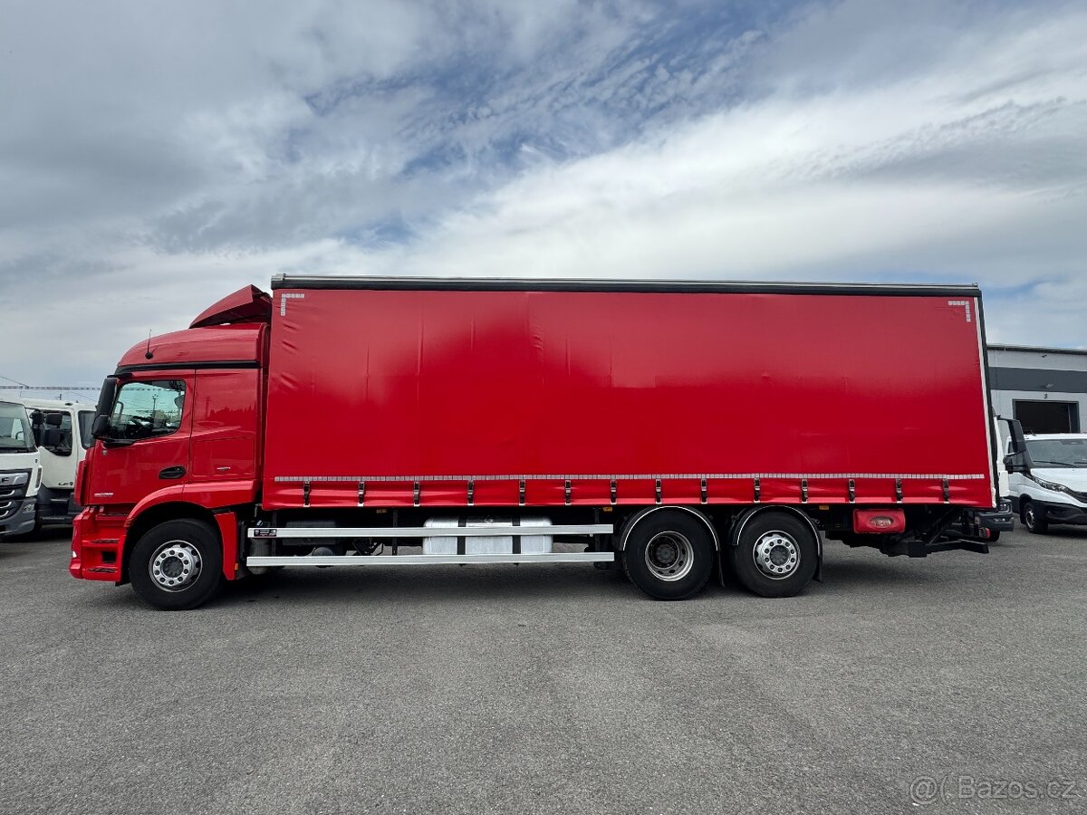MERCEDES ACTROS 2536L 6X2, ČELO, 22PALET, LŮŽKO - 4