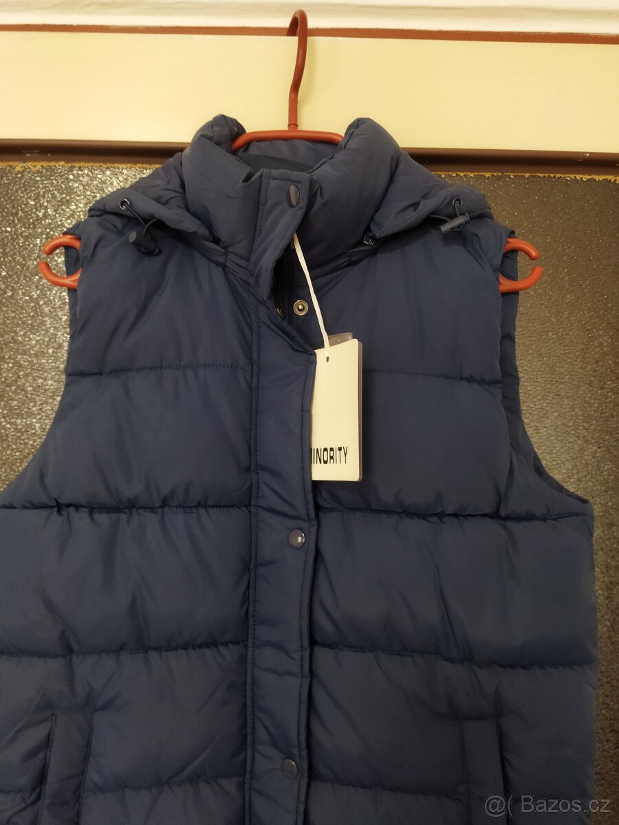 Dámská vesta -Tmavě modrá - 4