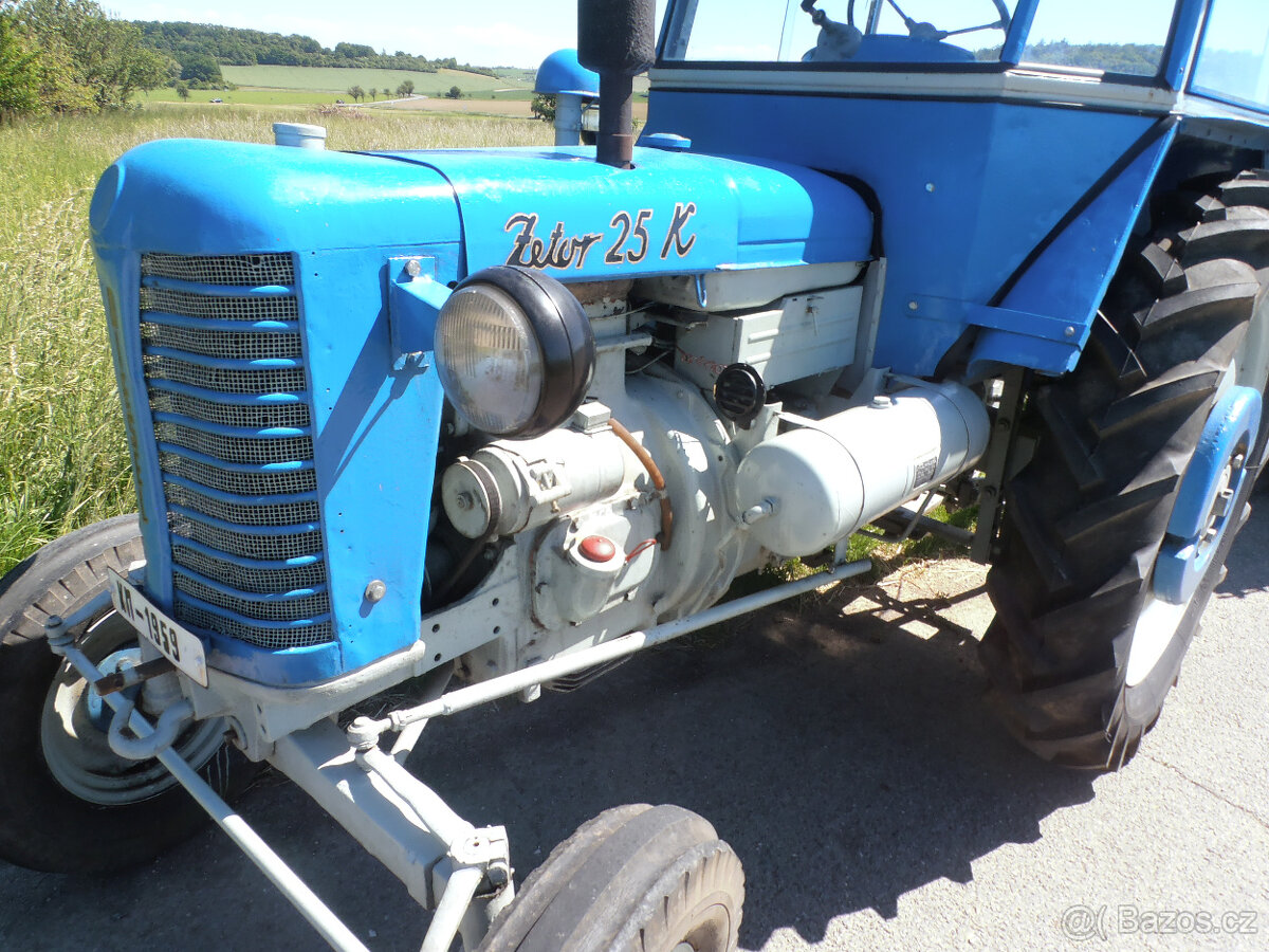 Zetor 25 k + vlečka - 4
