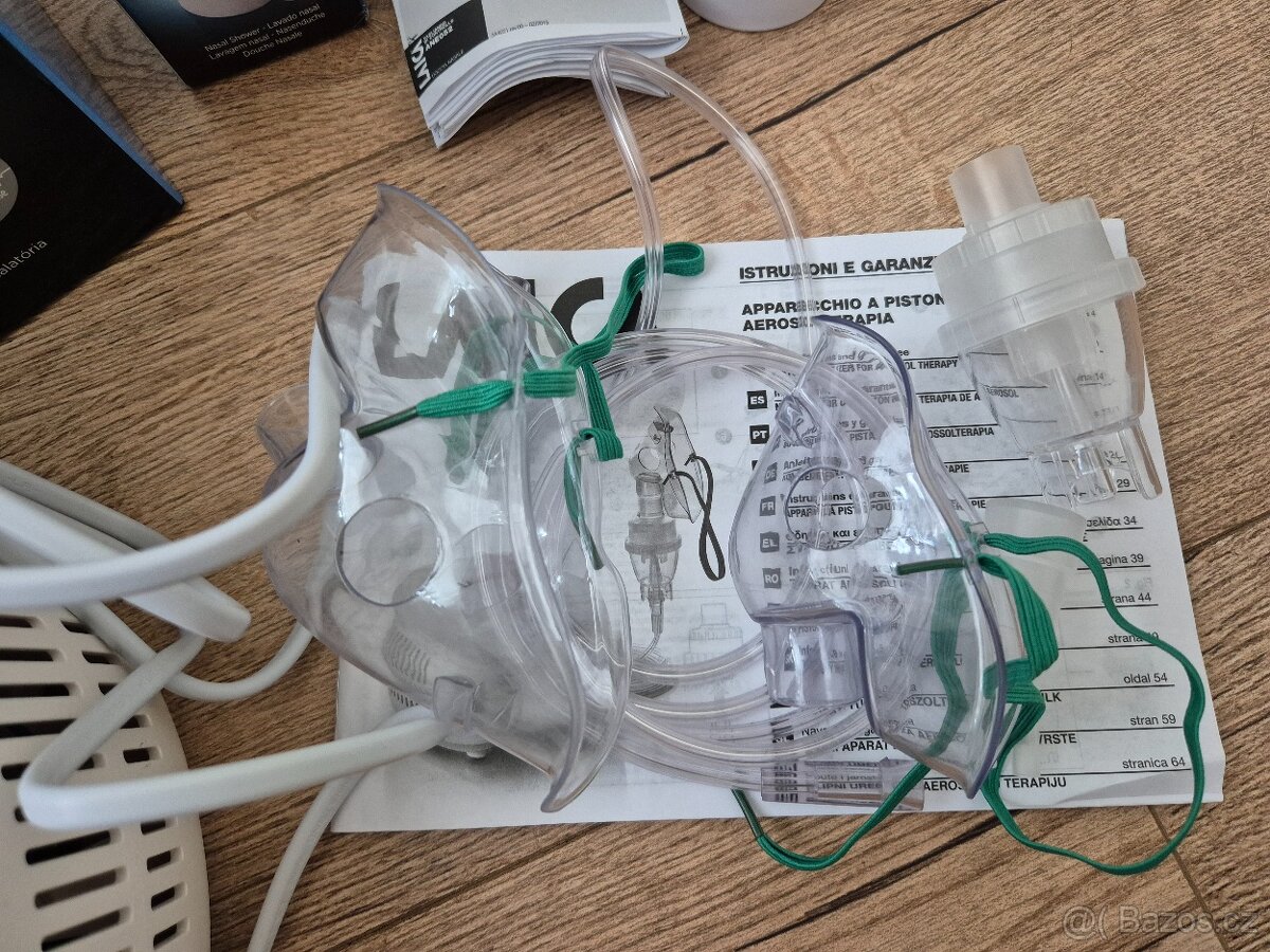 Laica Kompresorový inhalátor NE2014+nosní sprcha - 4