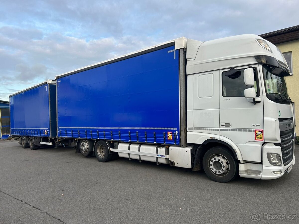 DAF XF 106.480 SUPERSPACECAB TANDEMOVÁ SOUPRAVA 120m3 - 4