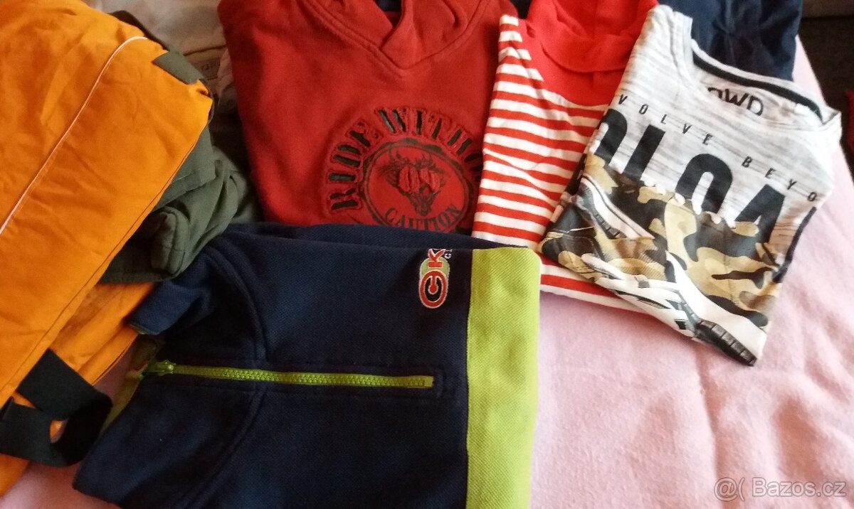 Chlapecké oblečení ( vel. 134 , věk 9 roků)- i jednotlivě - 4