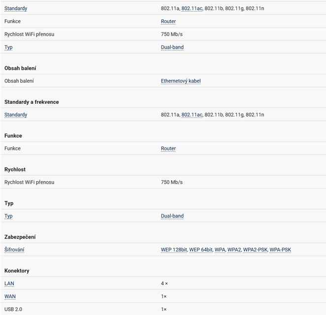 dualband gigabit router TP-Link Archer C2 AC750 - 4