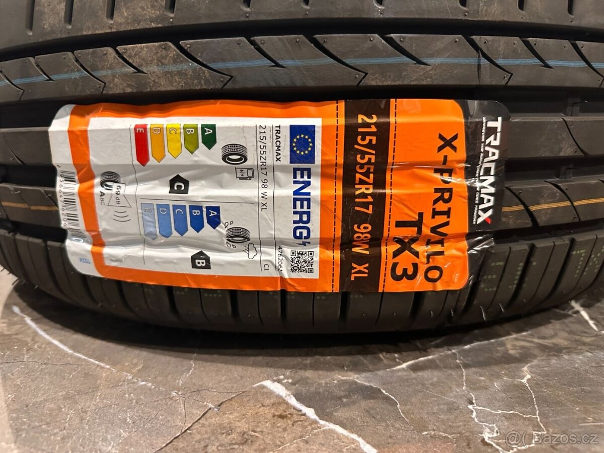 original VW PASSAT B8 3G r17 5x112 215/55/17 letní - 4