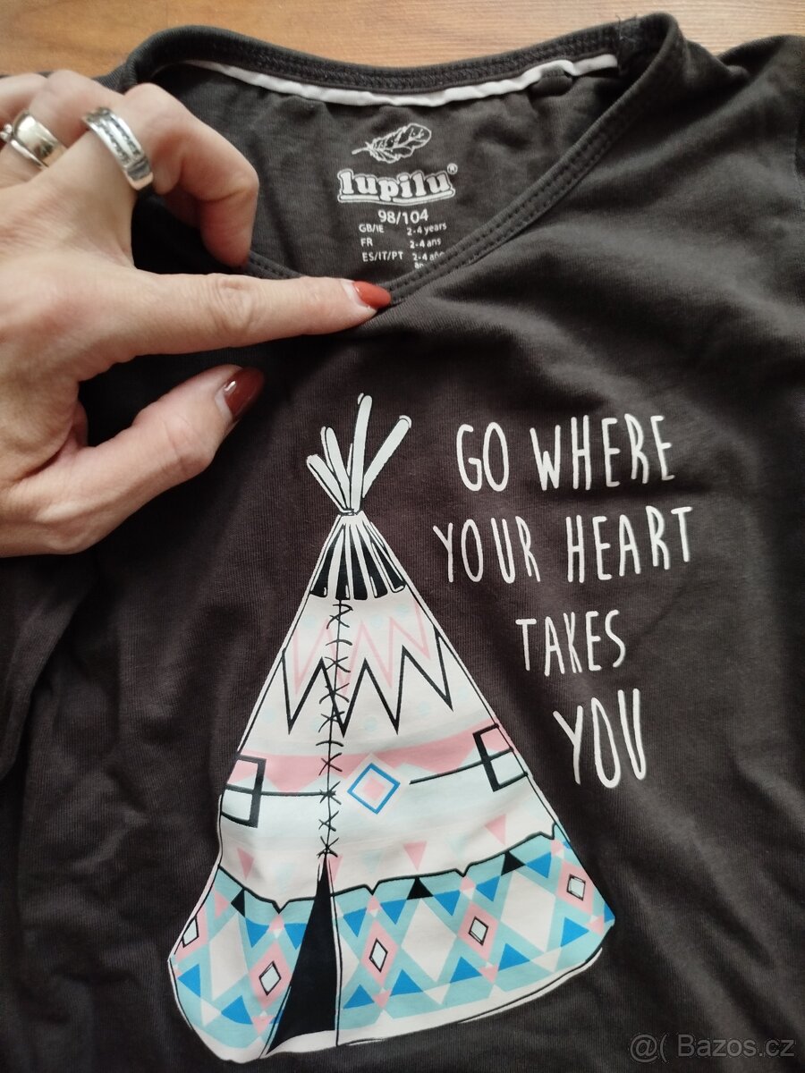 Dívčí trika vel 98/104 - 4