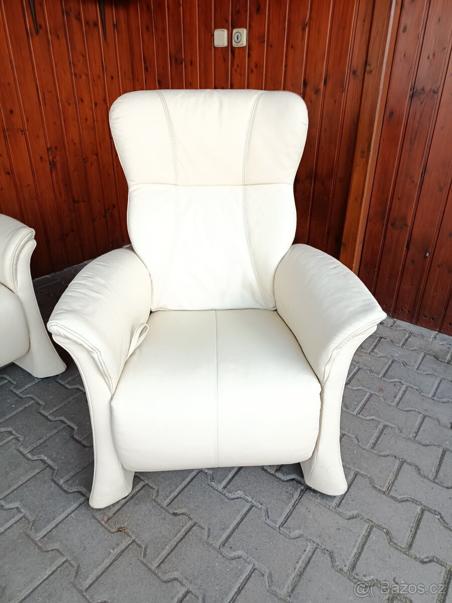 HIMOLLA kožená sedací souprava 3,2,1 - 4