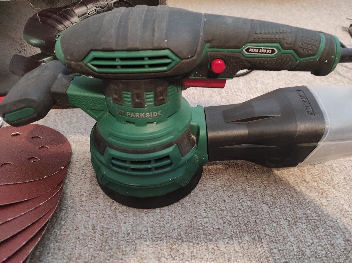 Prodám excentrickou brusku Parkside PEXS 270 B2 - 4