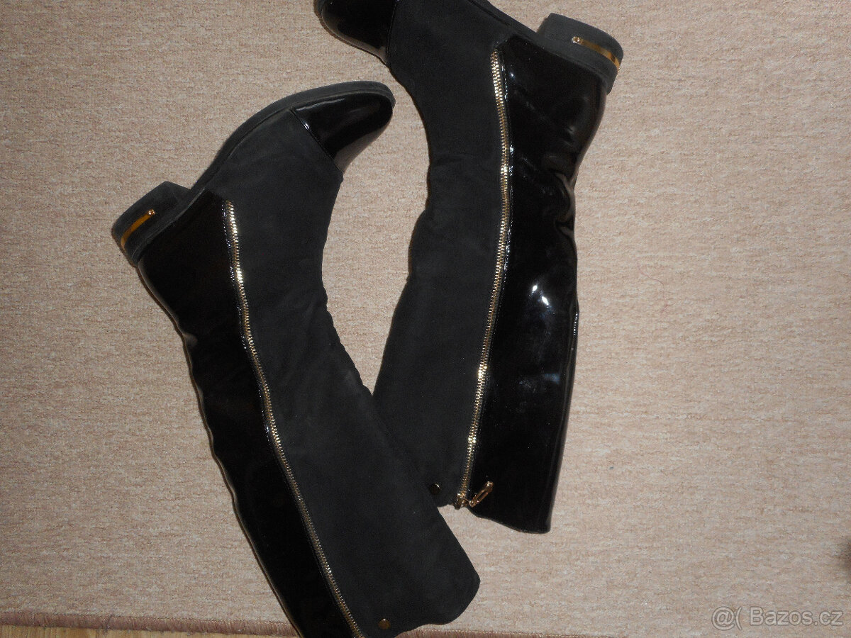 Kozačky černé - 4