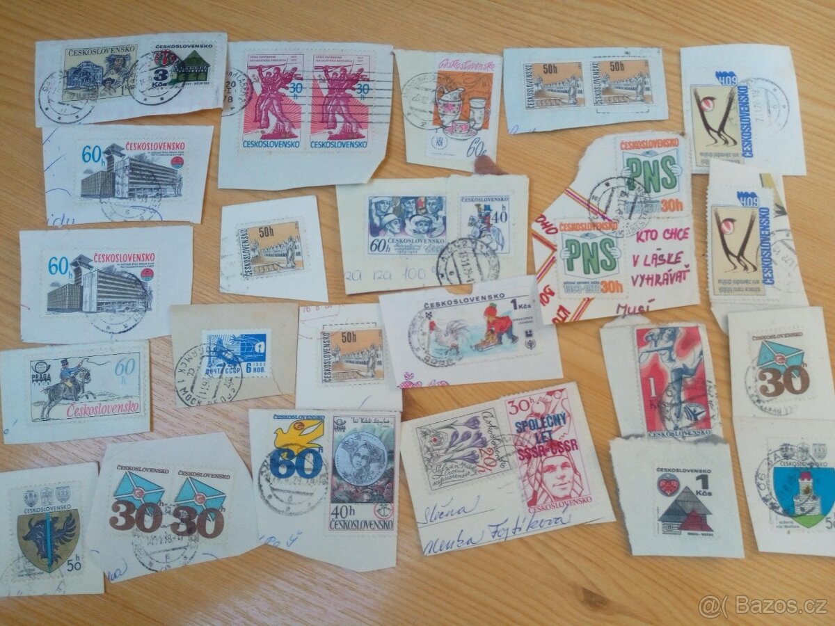 Prodám použité známky - 4