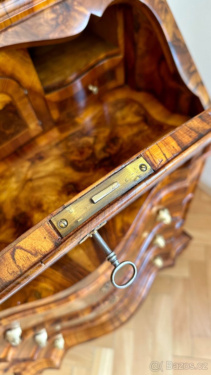 Empírová komoda a skříň - 4