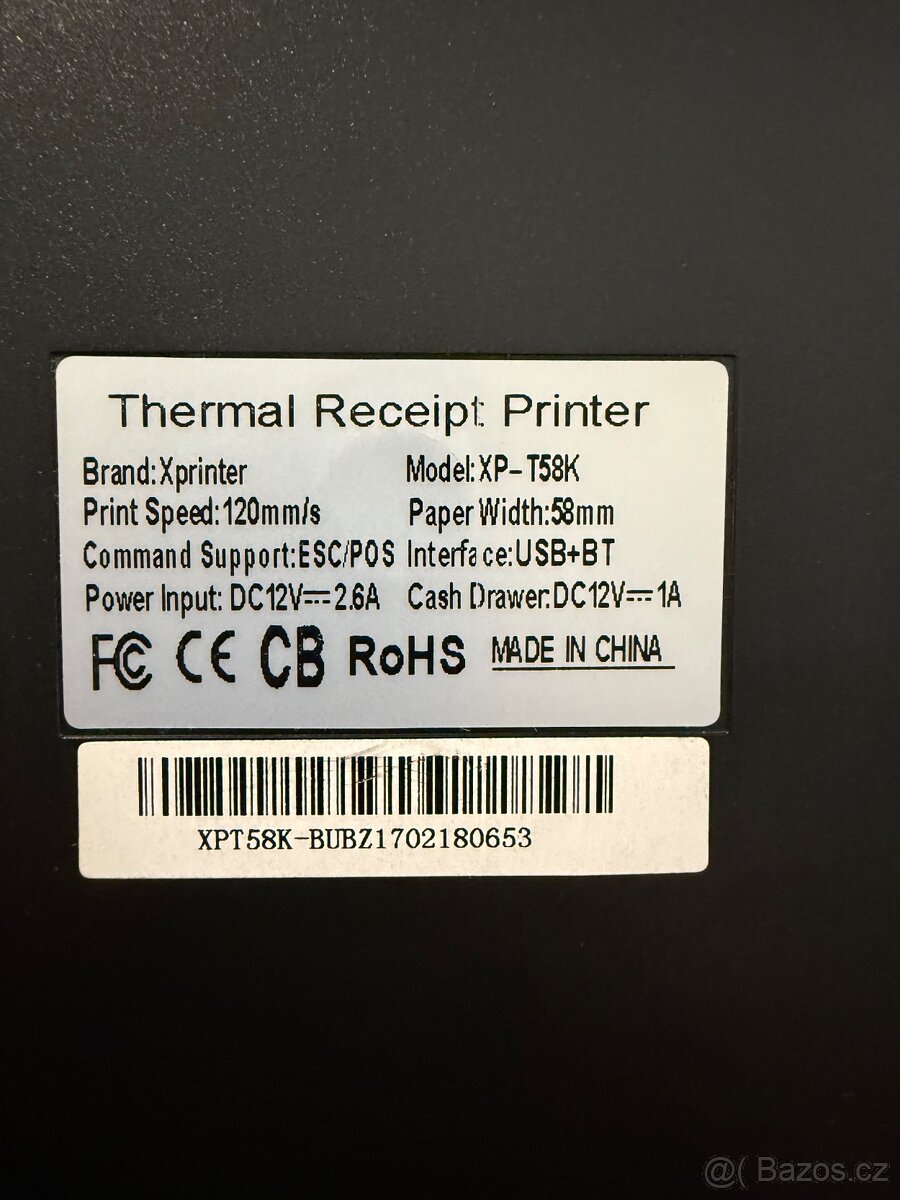 Pokladní termální tiskarna - 4