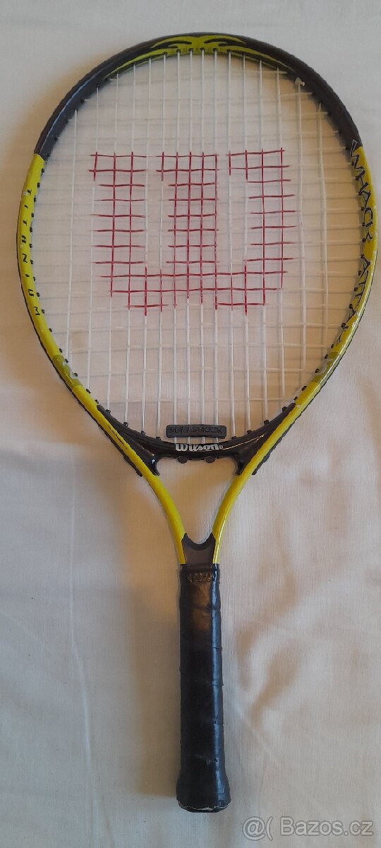 (39) TENISOVÉ RAKETY PRO KENEX, WILSON COBRA, WILSON TITÁNIU - 4